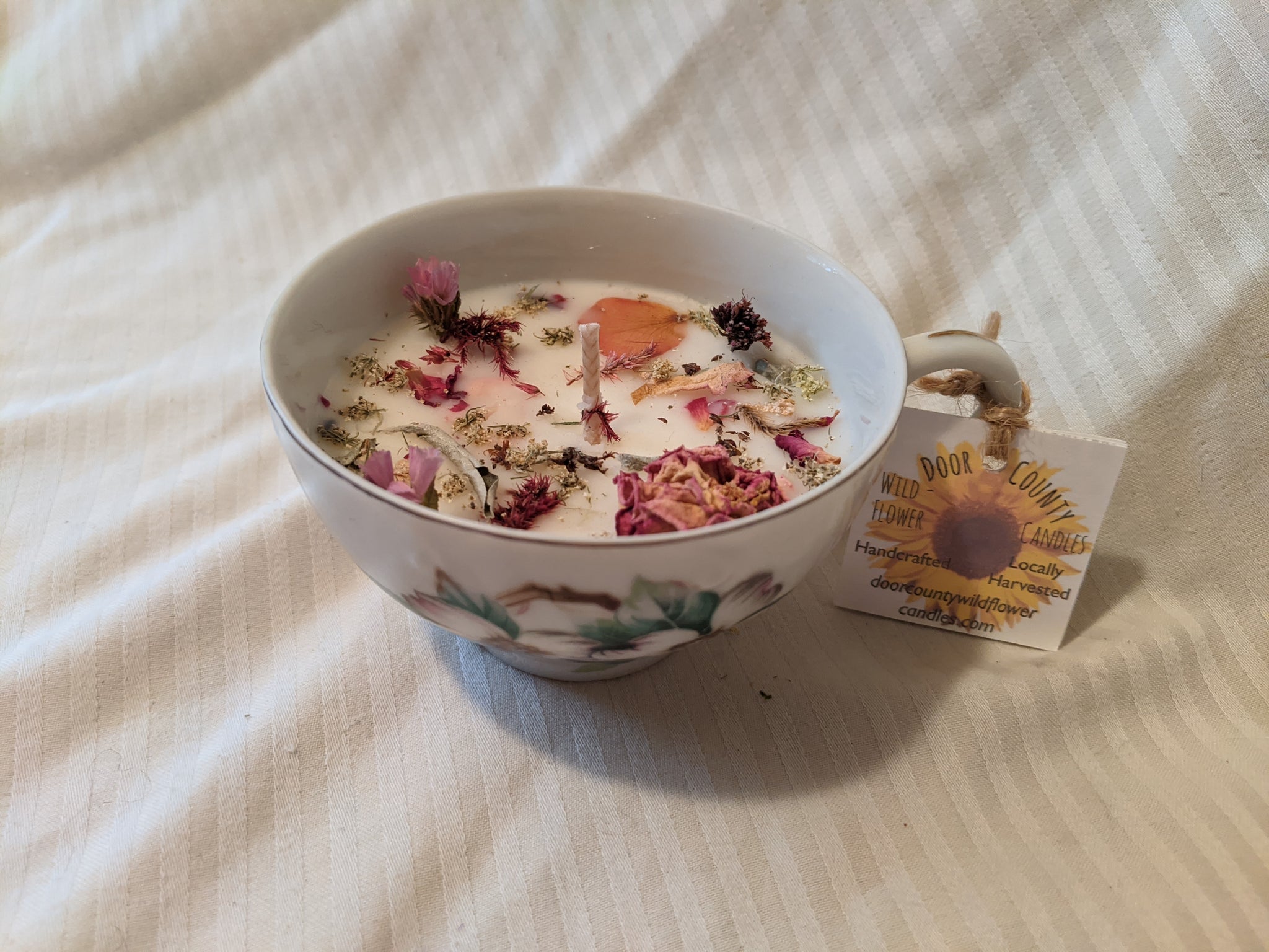 Small - Size "Standard" Teacup Candle (Example Only)