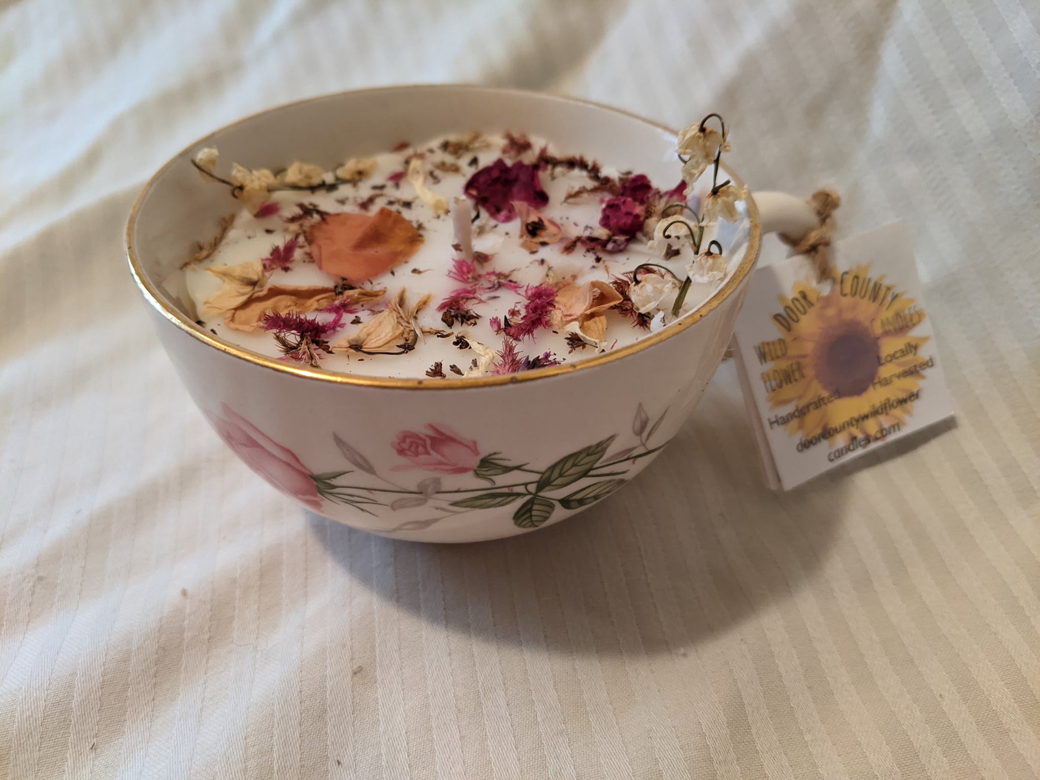 Teacup Candles - Standard and Specialty – Door County Wildflower Candles